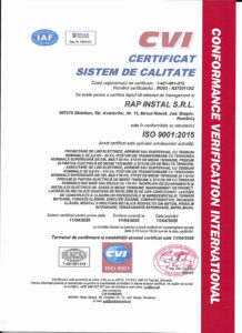 Certificat ISO 9001_RO